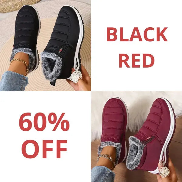 🔥Last Day Promotion 60% OFF🔥 - Women's Warm Sheepskin-Lined Boots, Easy to Wear, Ultimate Comfort for Walking